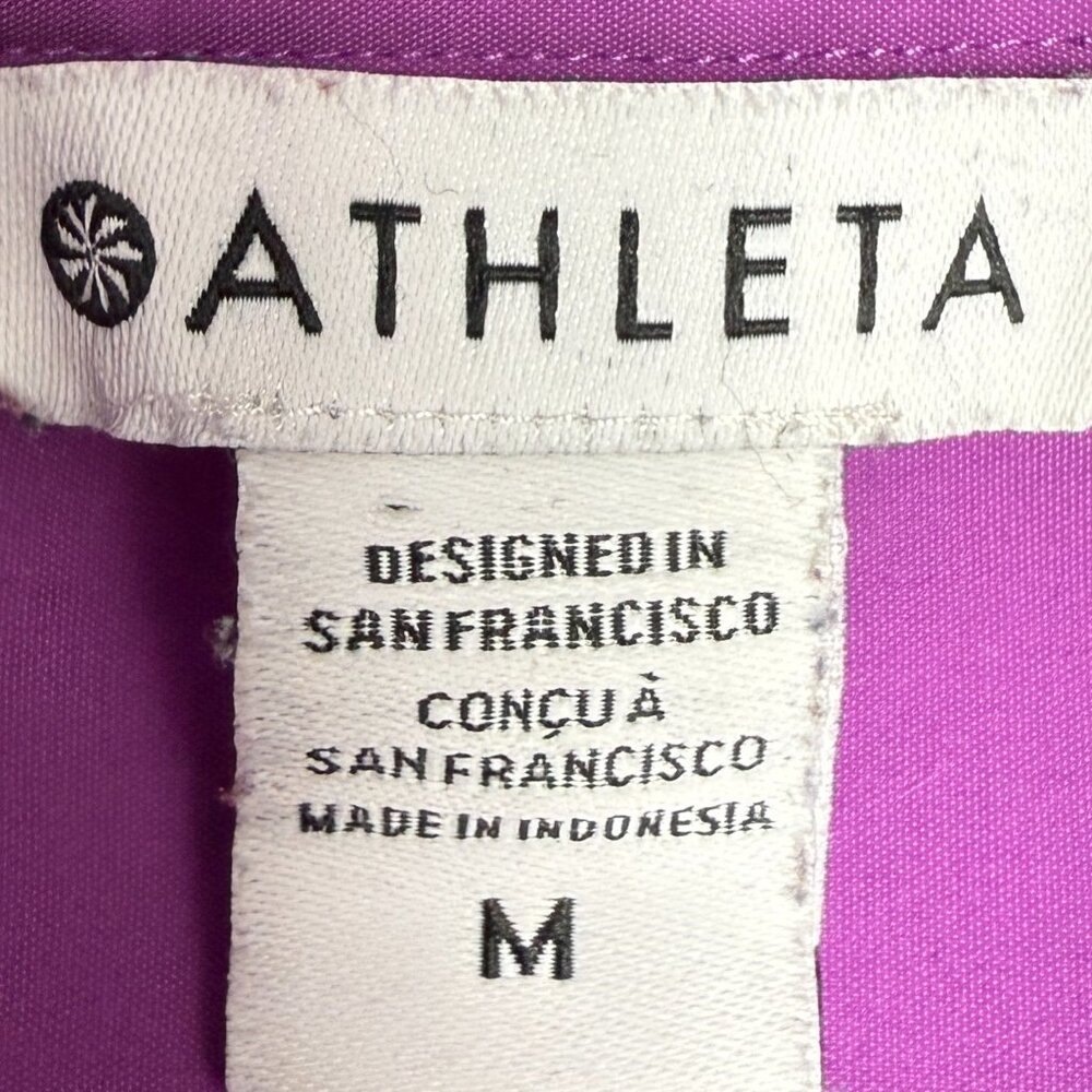 Athleta Purple Button Down Shirt - Picture 8 of 11